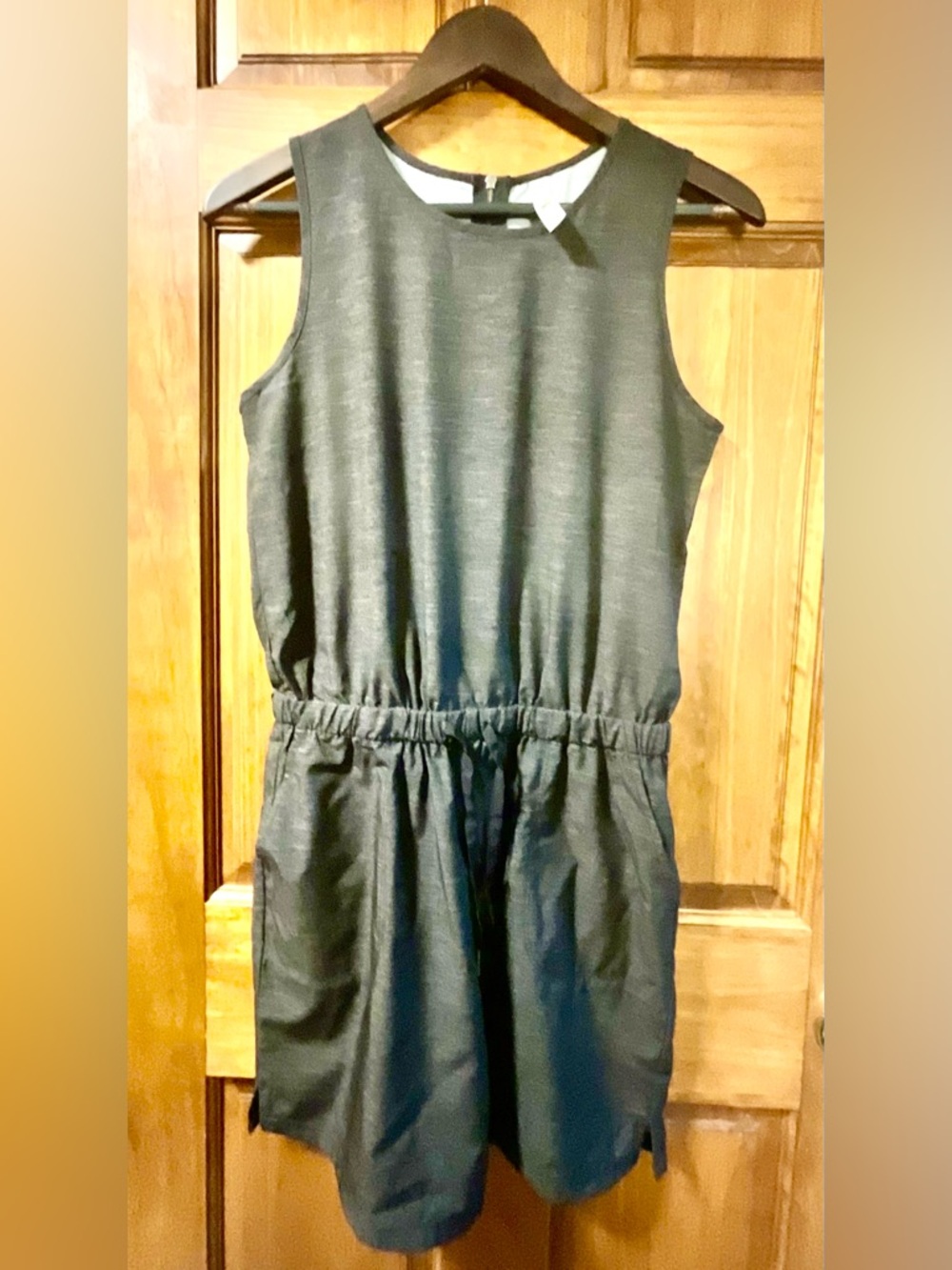 Kyodan Small Charcoal Sleeveless Romper